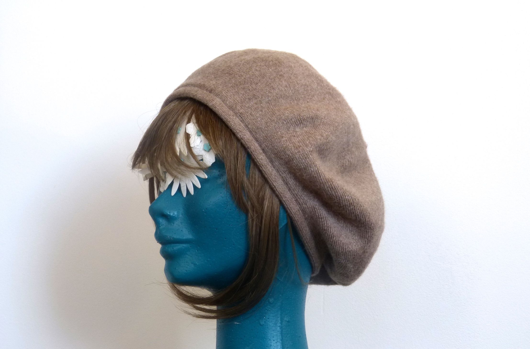 Bonnet chimio Maille – Ebene - Accessoire Cheveux