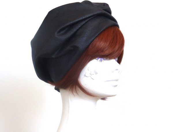 Bonnet post-chimio avec frange facultative "les franjynes"